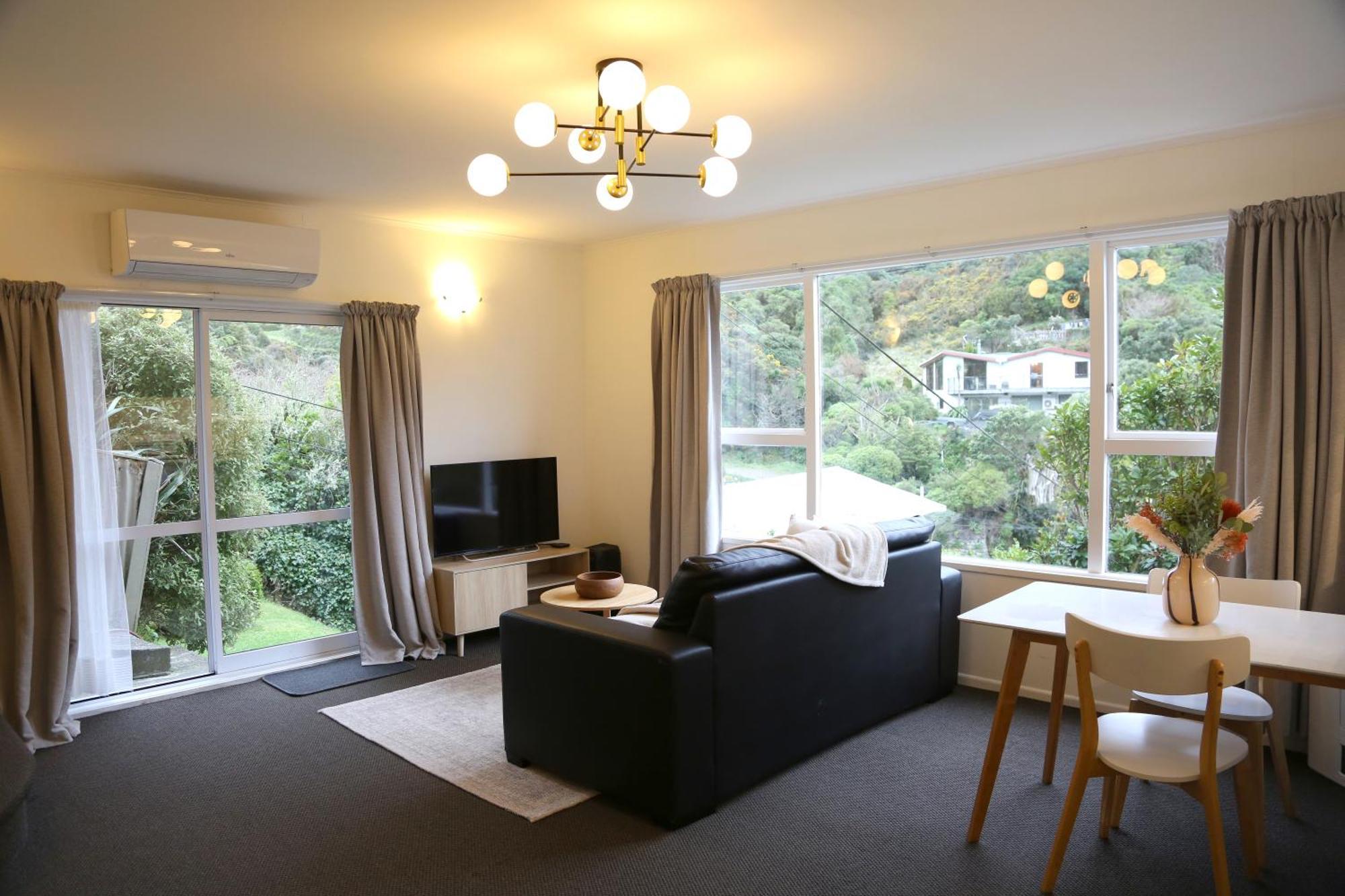 ולינגטו Skyline Haven - Entire Apartment - Free Parking, Espresso, Netflix - 15M To Cbd, Stadium, Ferry מראה חיצוני תמונה